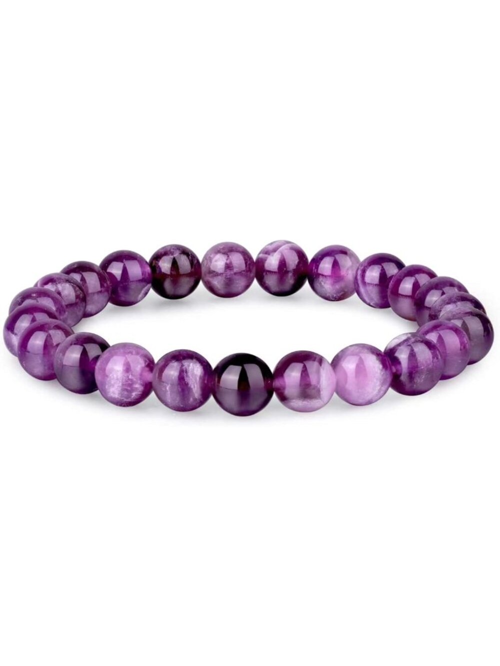 Healing Crystal Bracelet | Natural Gemstone Beads | Adjustable Energy Bracelet